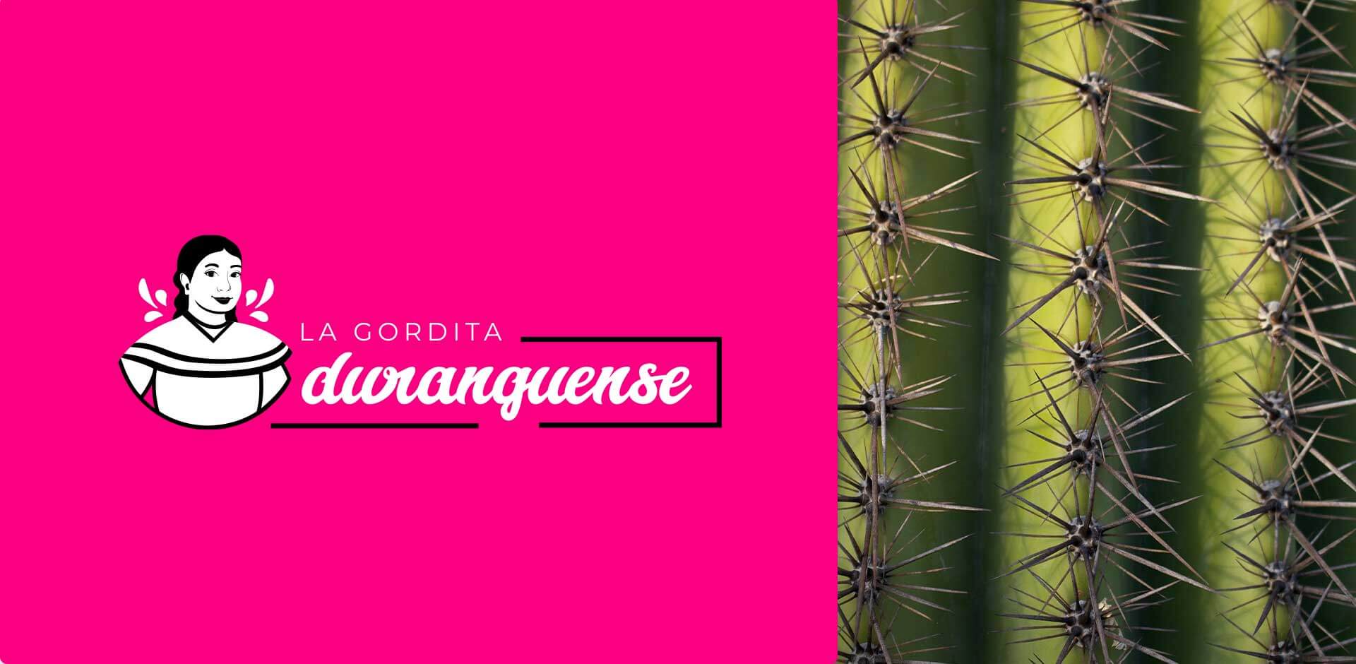 secondary logo of la gordita duranguense